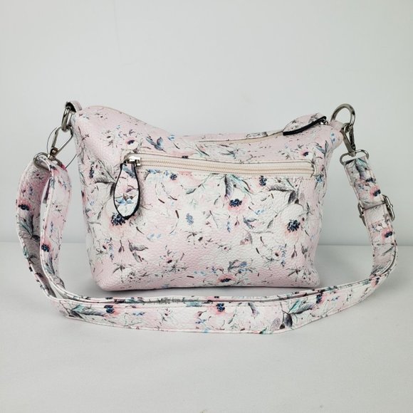 Flower Print Crossbody Purse - Picture 3 of 5
